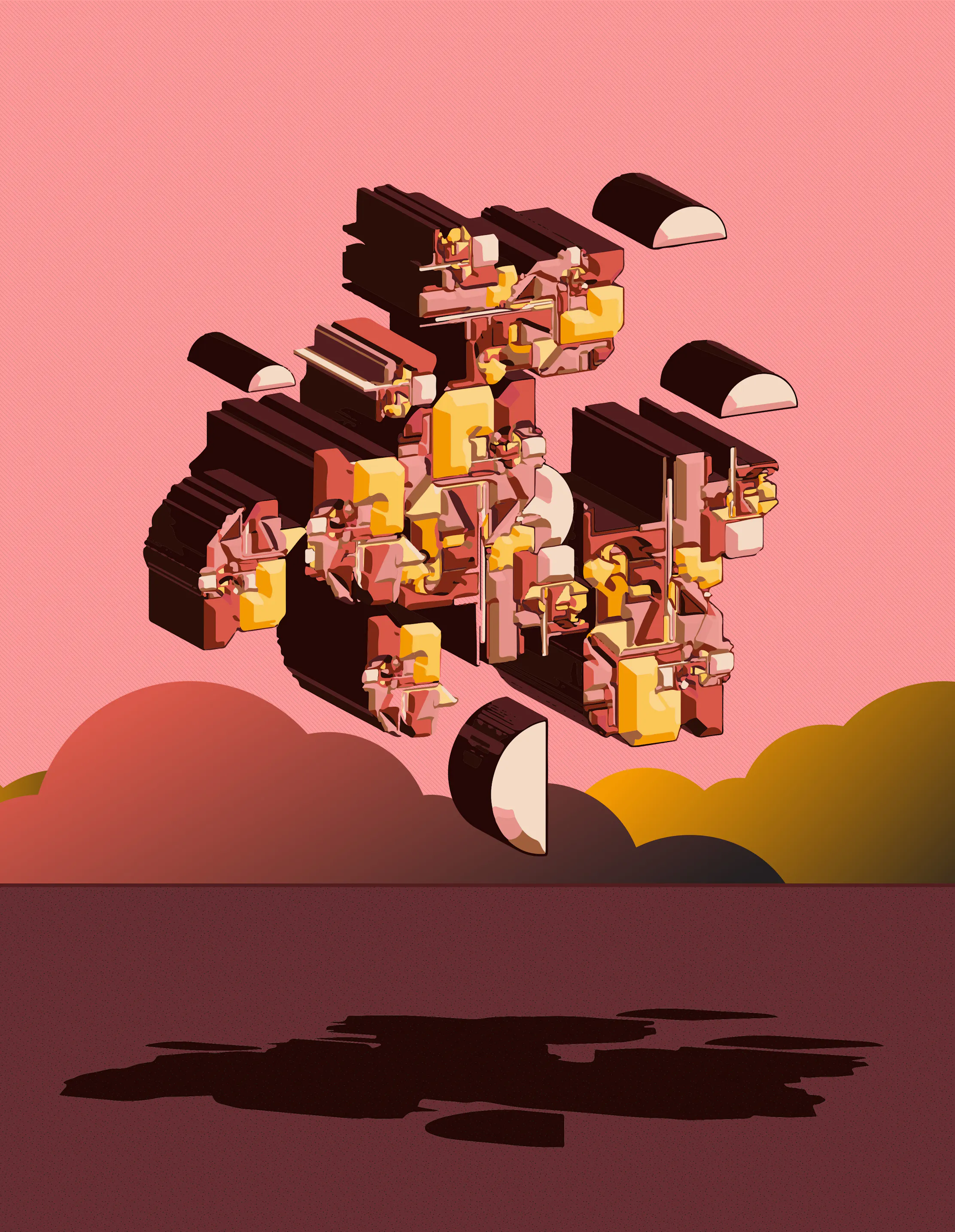 A Conscious Machine in the Wild