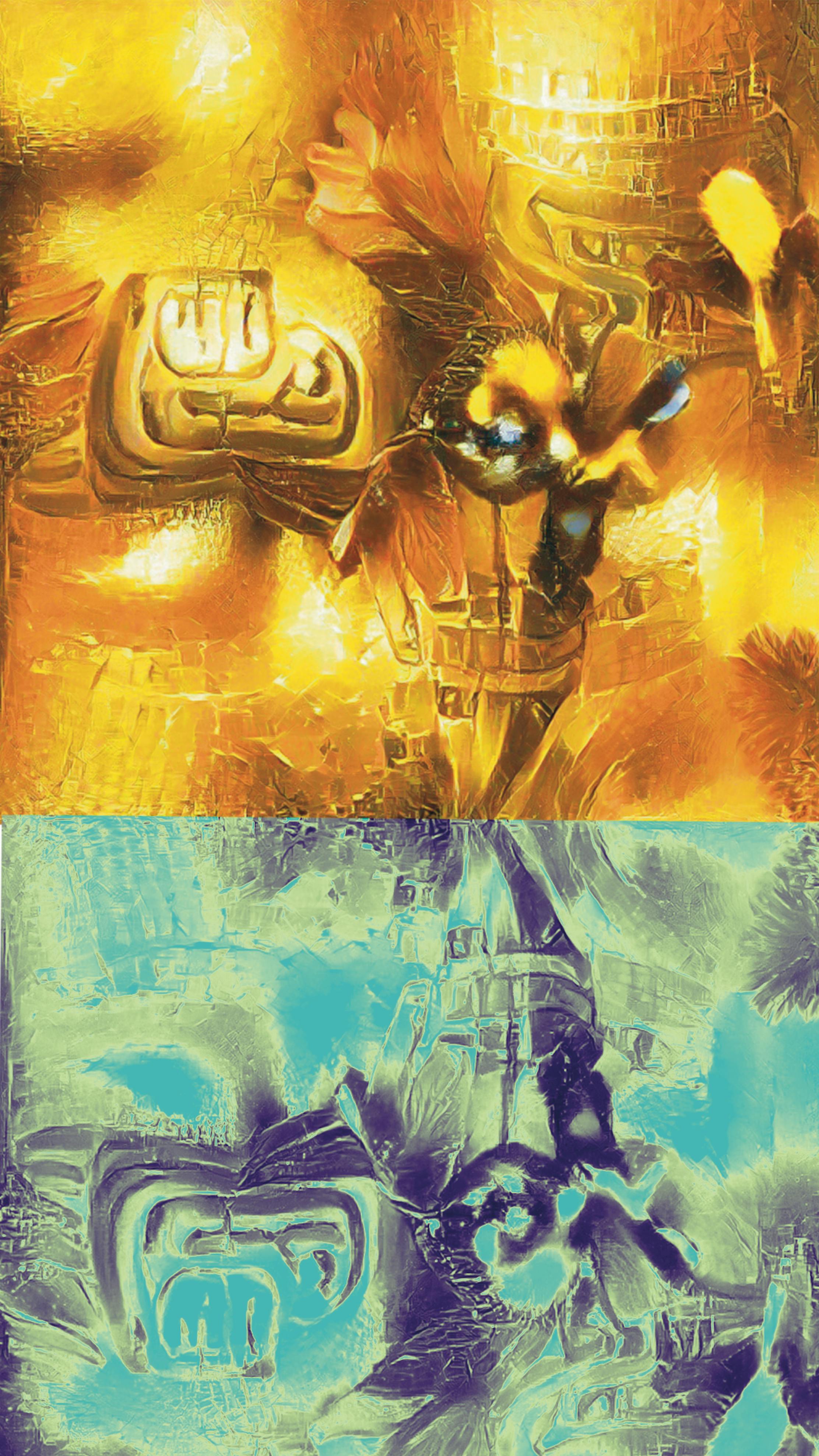 Blue Buzzes the Gold